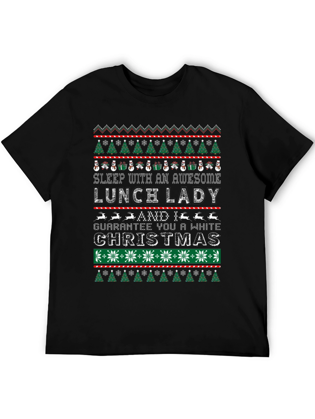 Awesome Lunch Lady Christmas T-Shirt