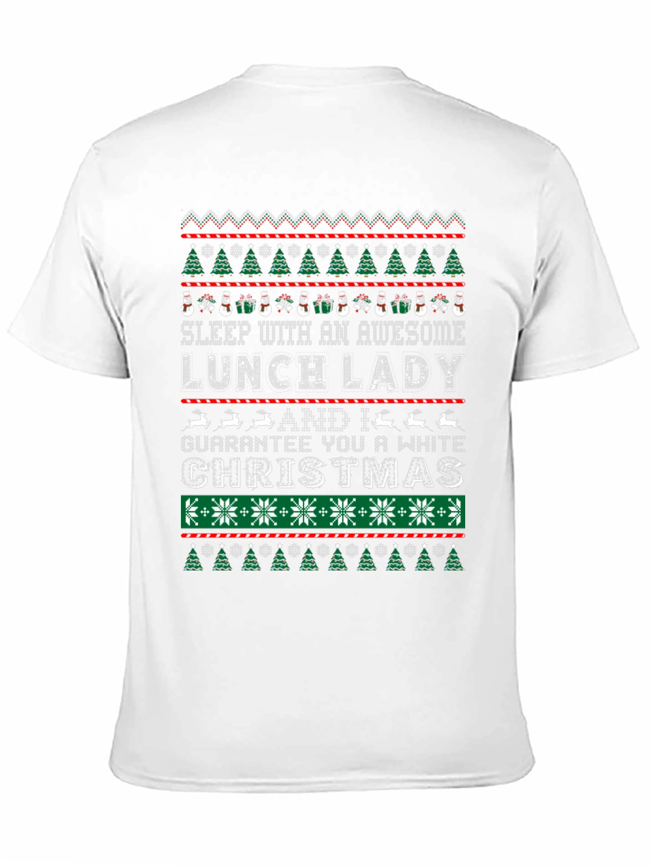 Awesome Lunch Lady Christmas T-Shirt