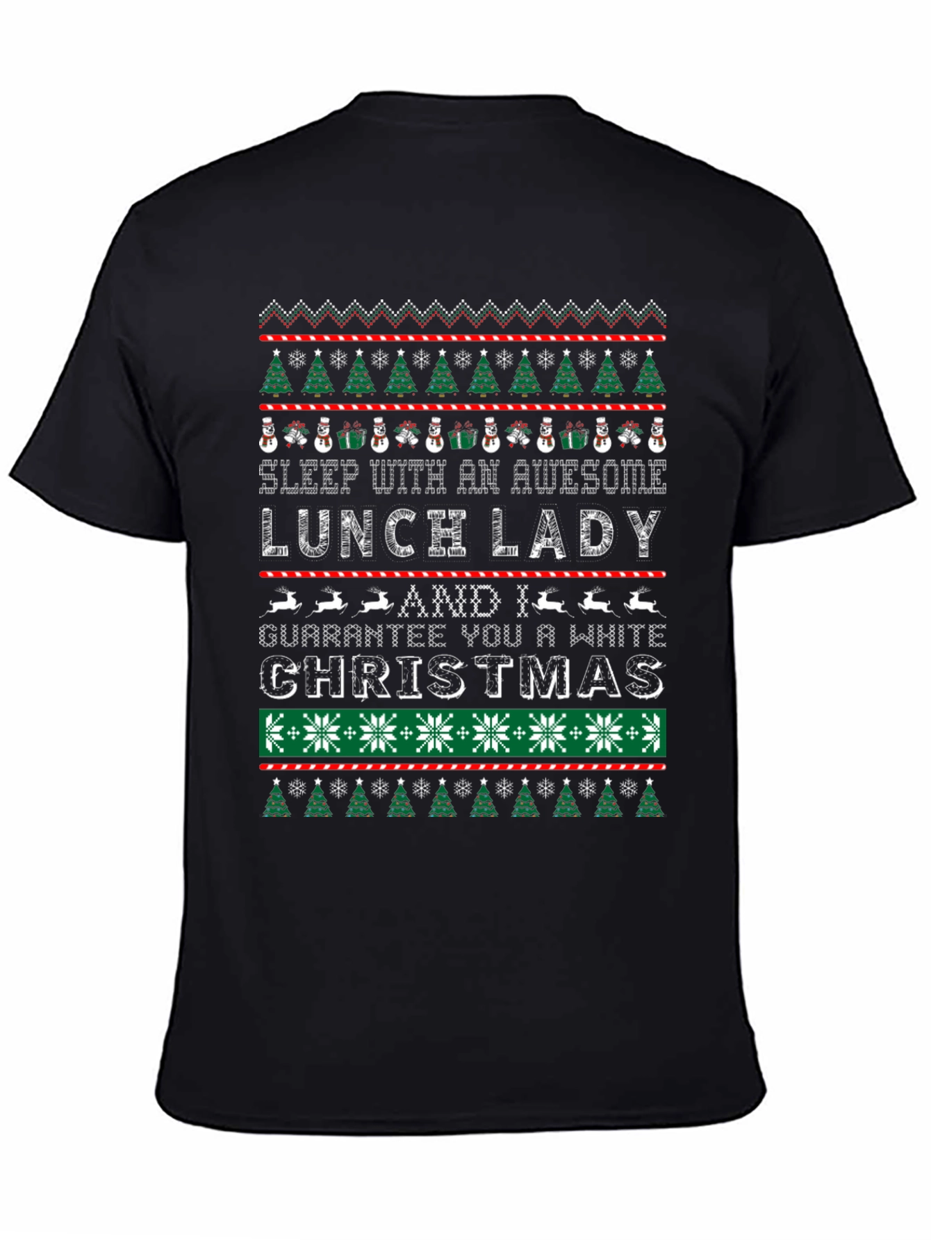 Awesome Lunch Lady Christmas T-Shirt