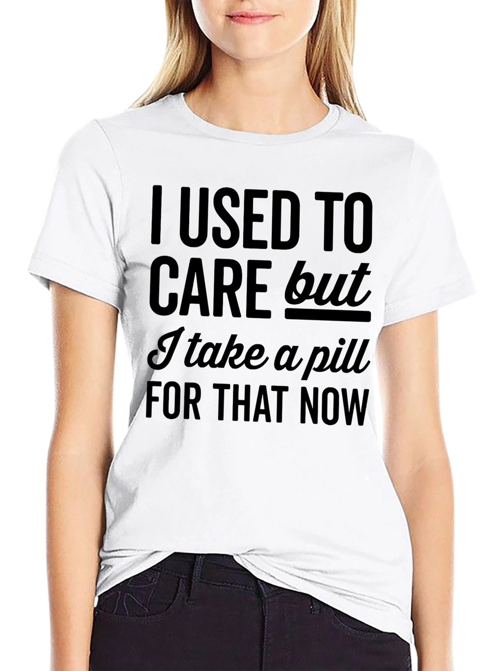 I Used To Care Funny Graphic Tee