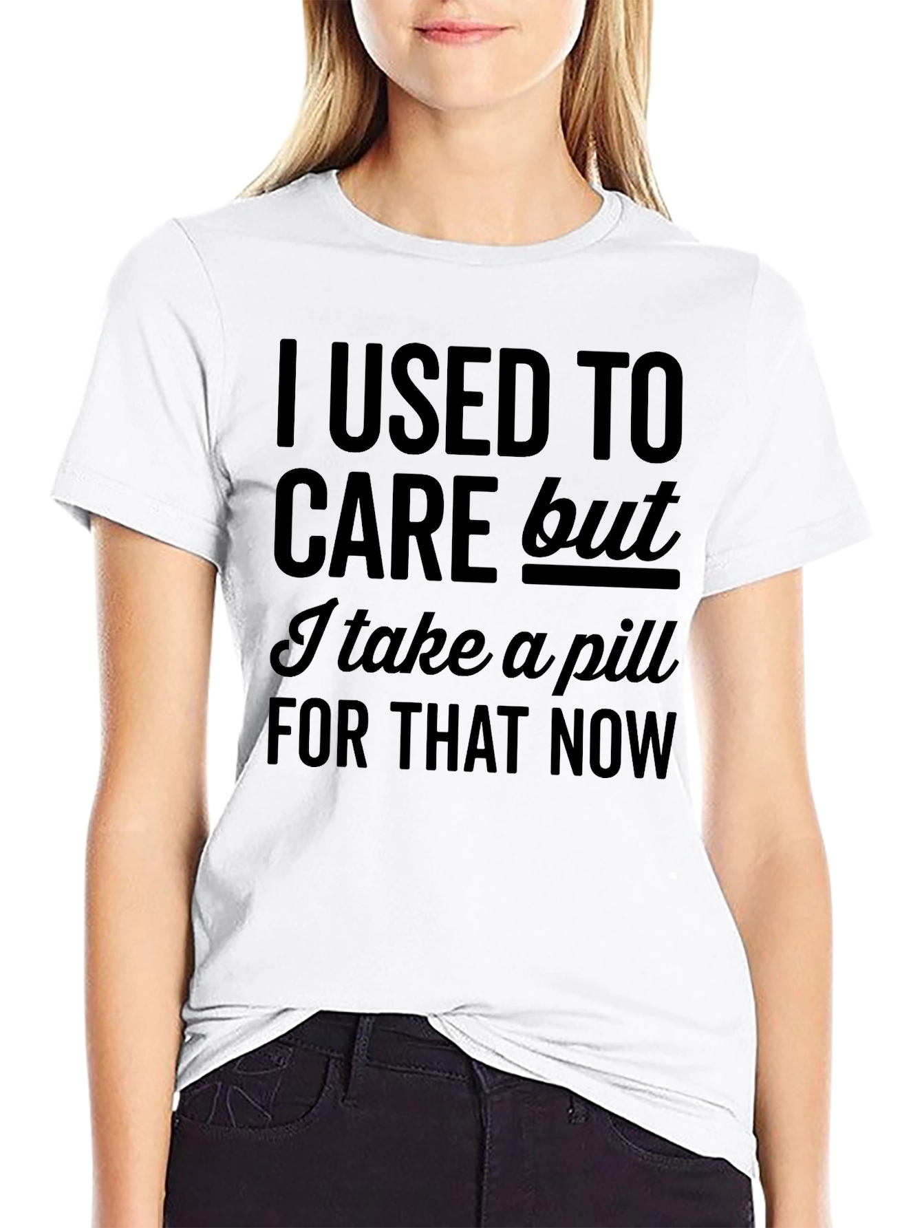 I Used To Care Funny Graphic Tee