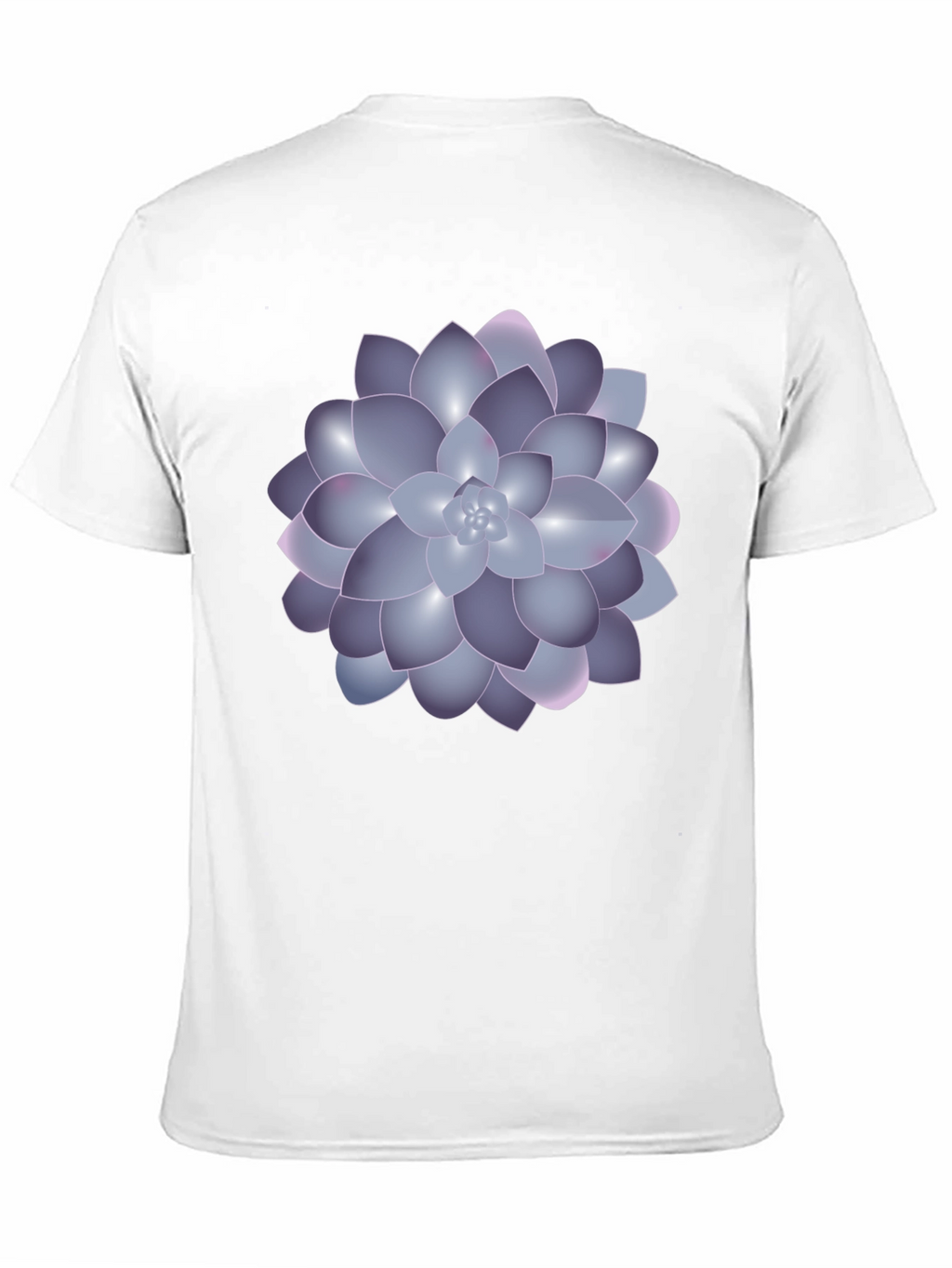Succulent Graphic Black T-Shirt
