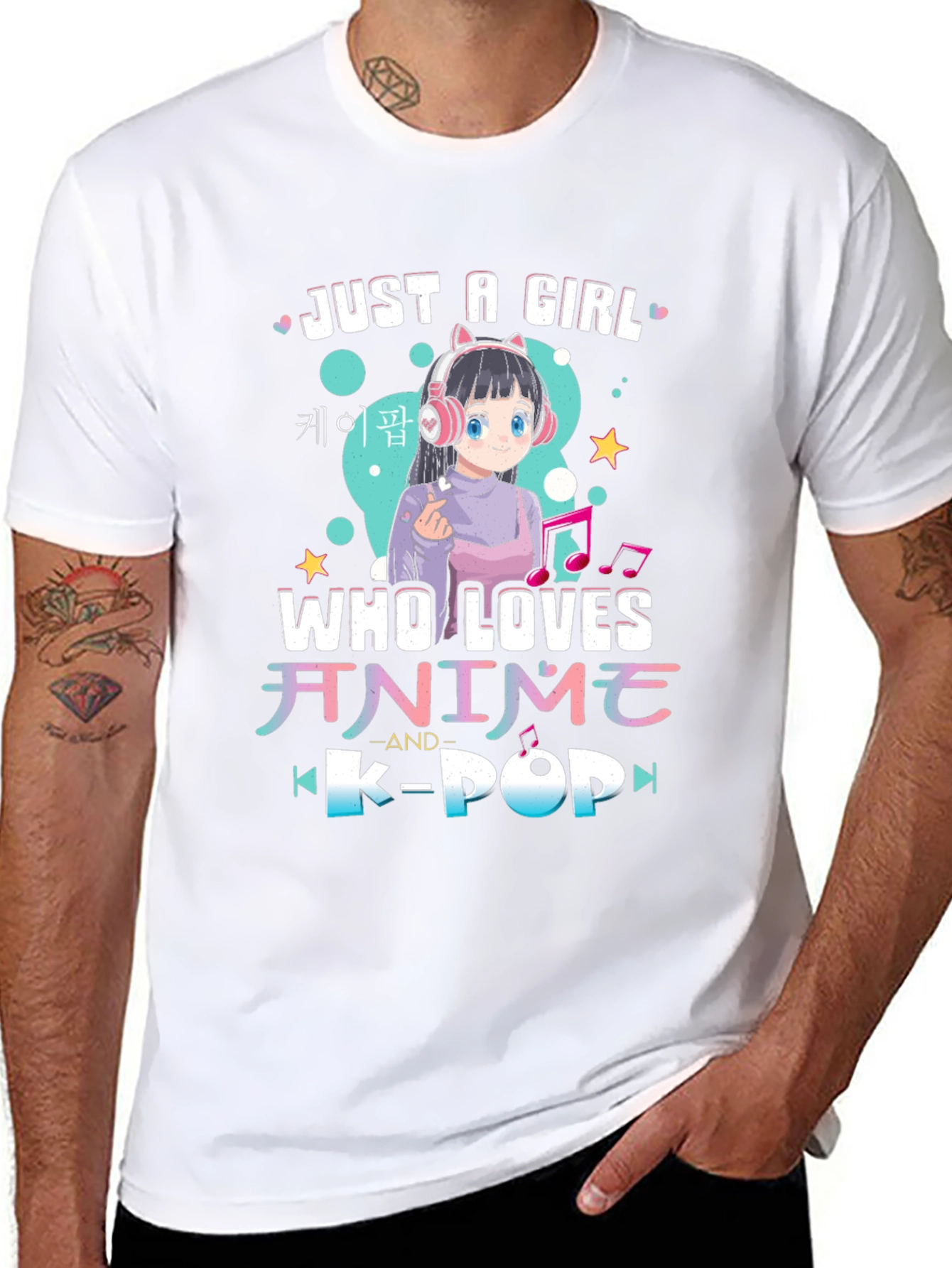 Anime & K-Pop Fan T-Shirt