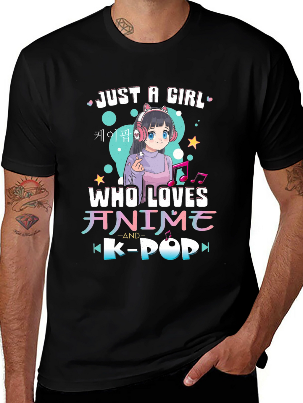Anime & K-Pop Fan T-Shirt