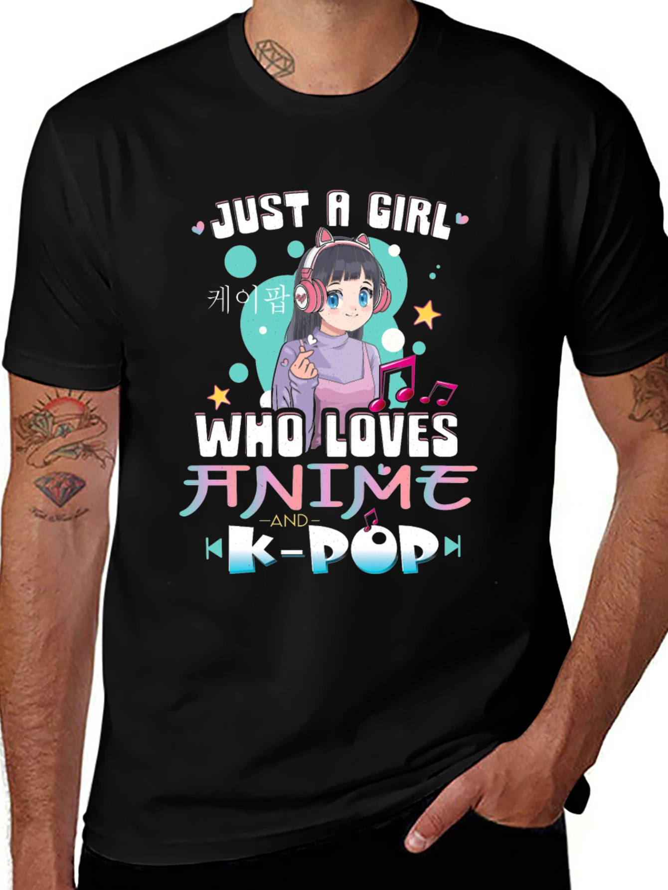 Anime & K-Pop Fan T-Shirt