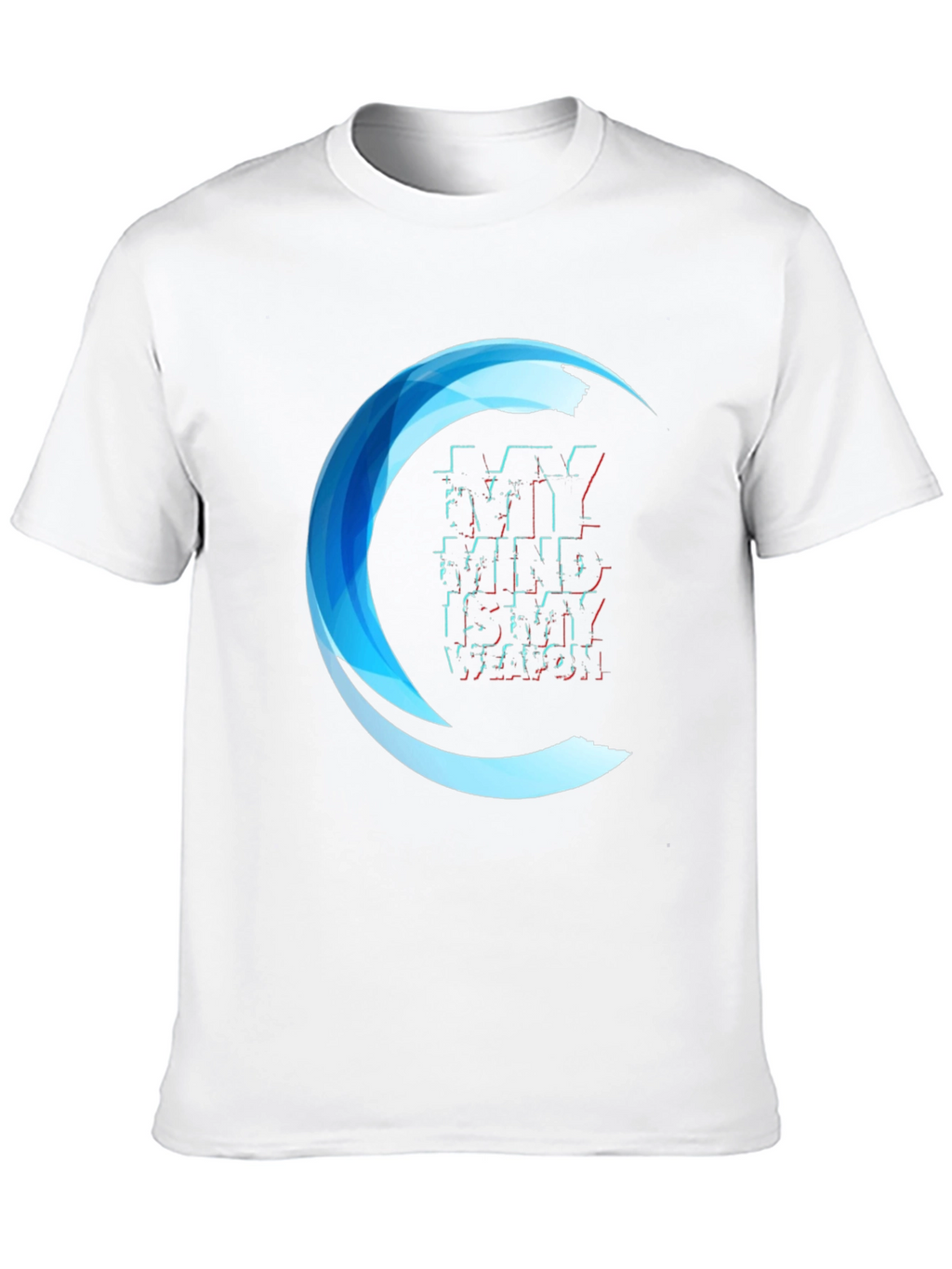 My Mind Is My Weapon Graphic Tee - Black