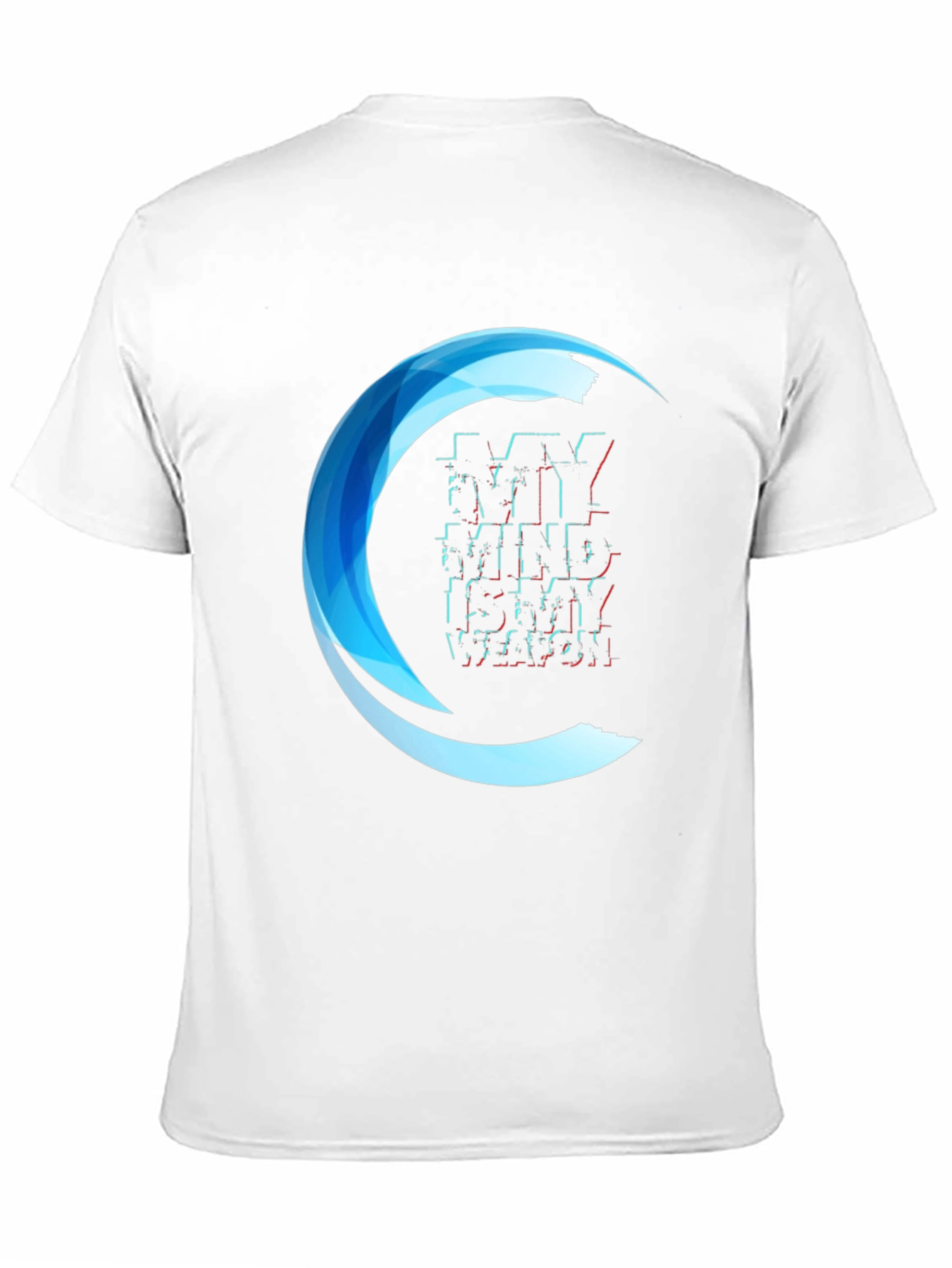 My Mind Is My Weapon Graphic Tee - Black