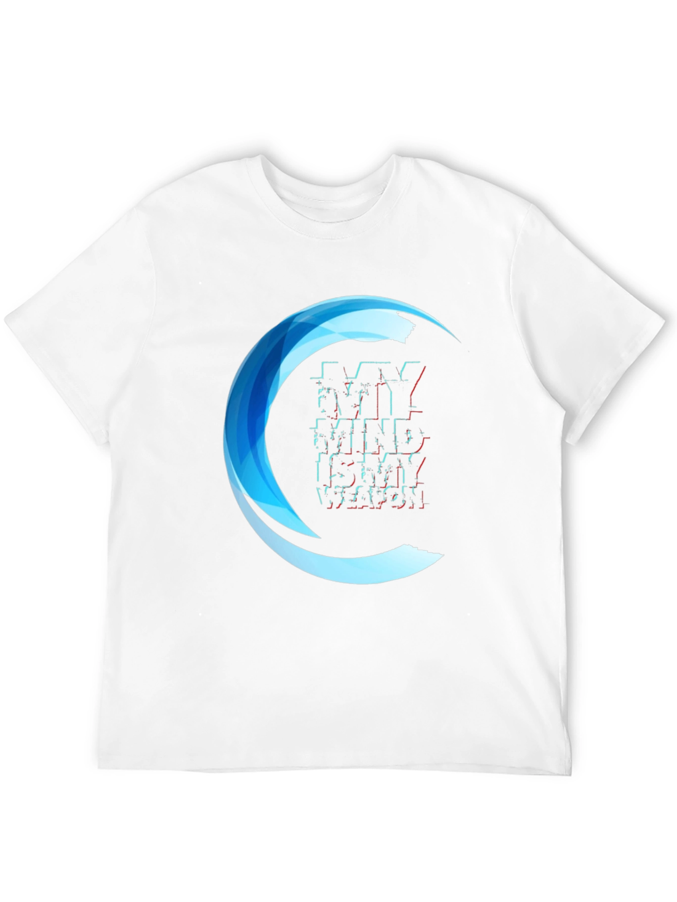 My Mind Is My Weapon Graphic Tee - Black