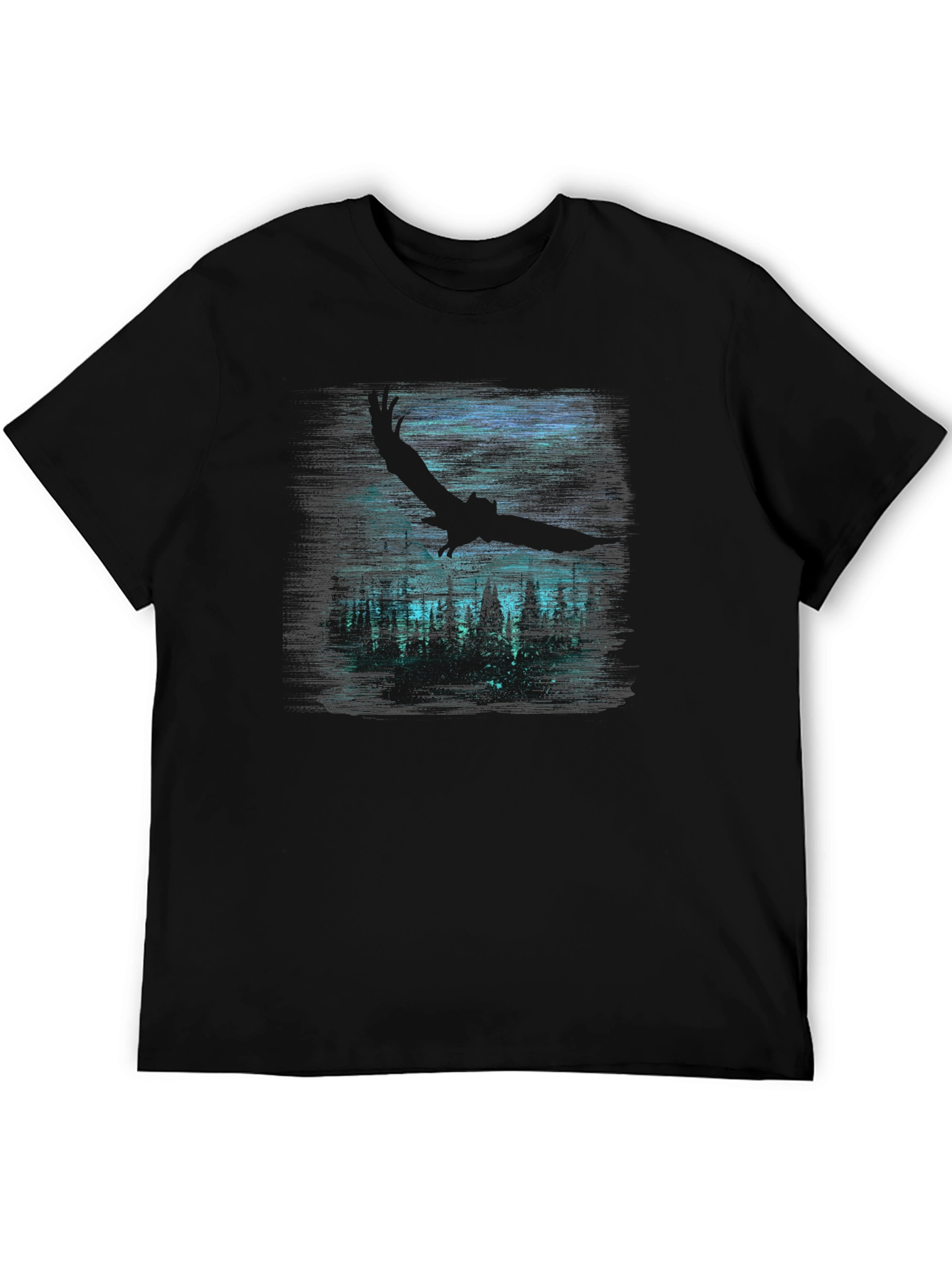 Eagle Forest Graphic Tee - Dark Night Design