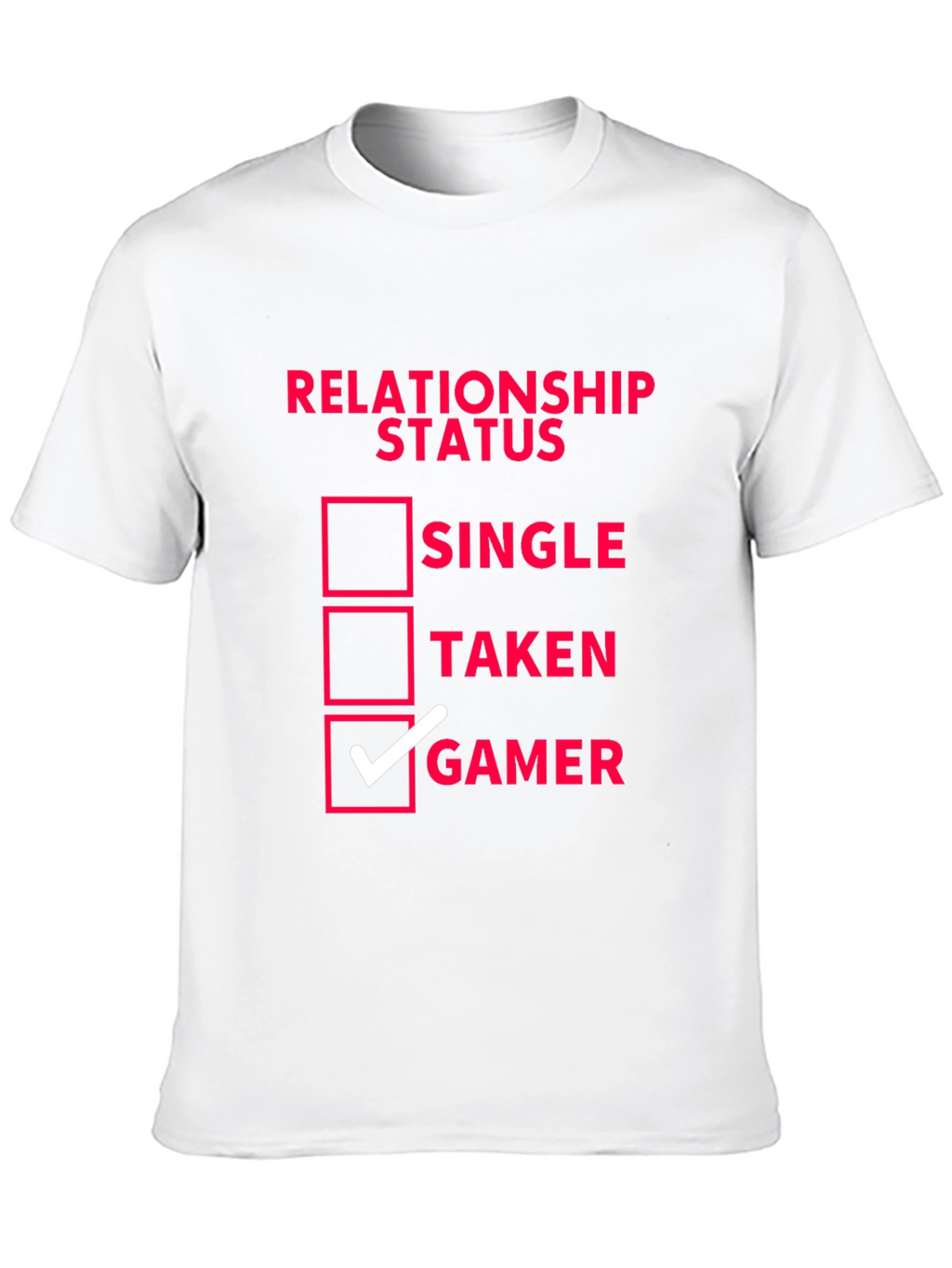 Relationship Status Gamer T-Shirt - Black
