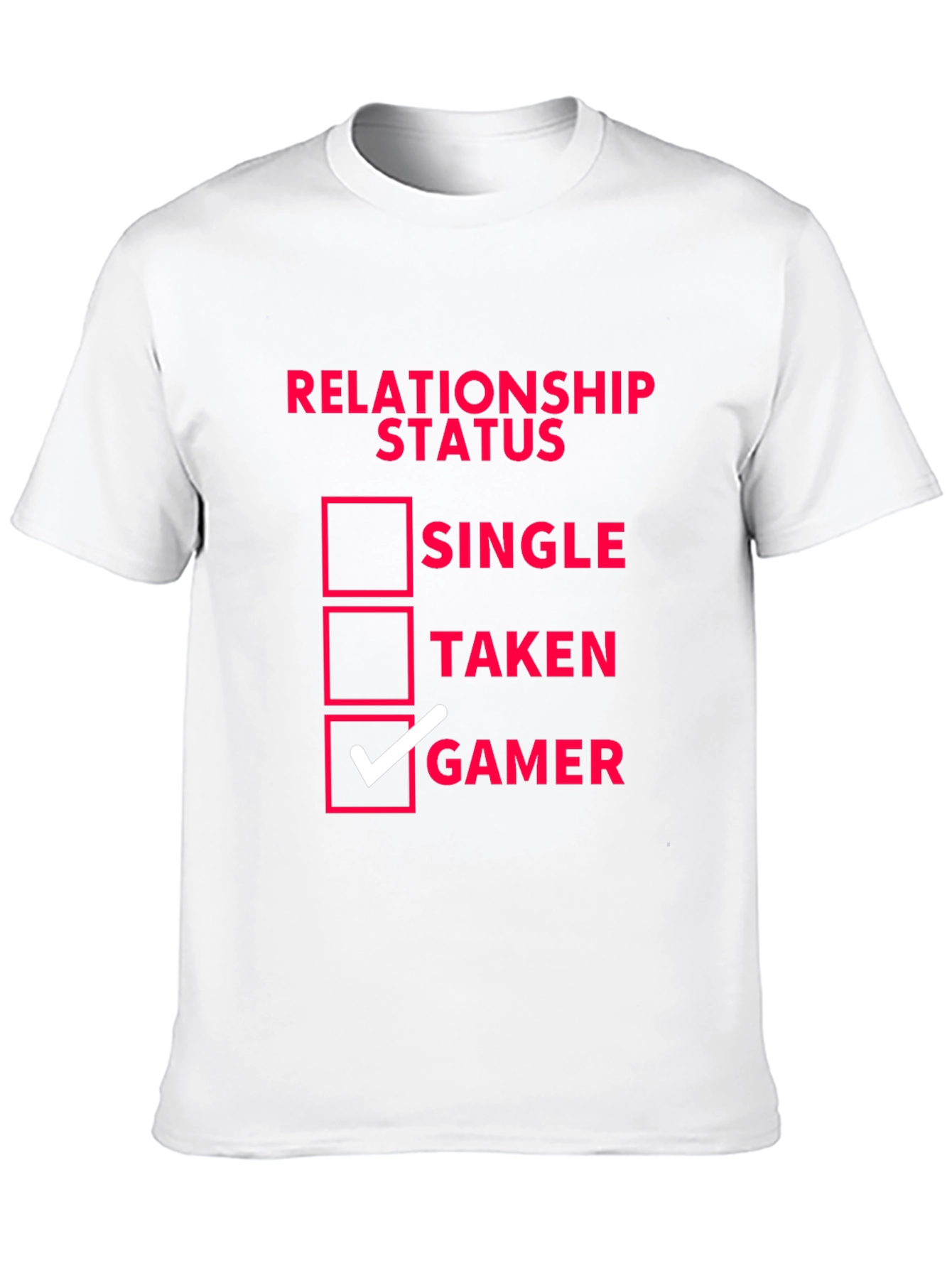 Relationship Status Gamer T-Shirt - Black