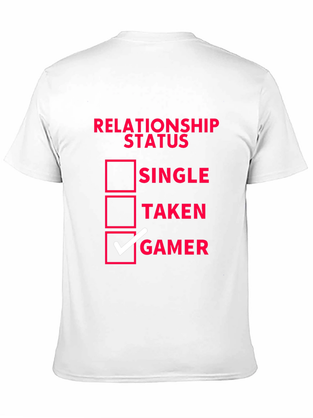 Relationship Status Gamer T-Shirt - Black