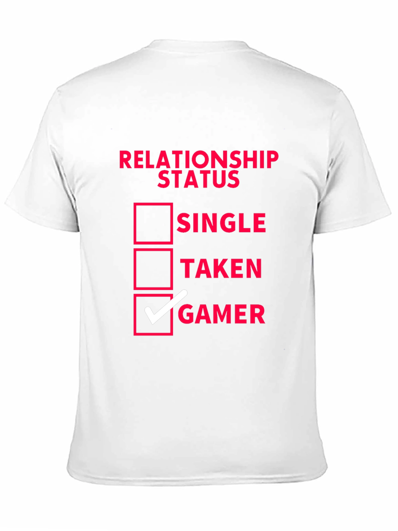 Relationship Status Gamer T-Shirt - Black