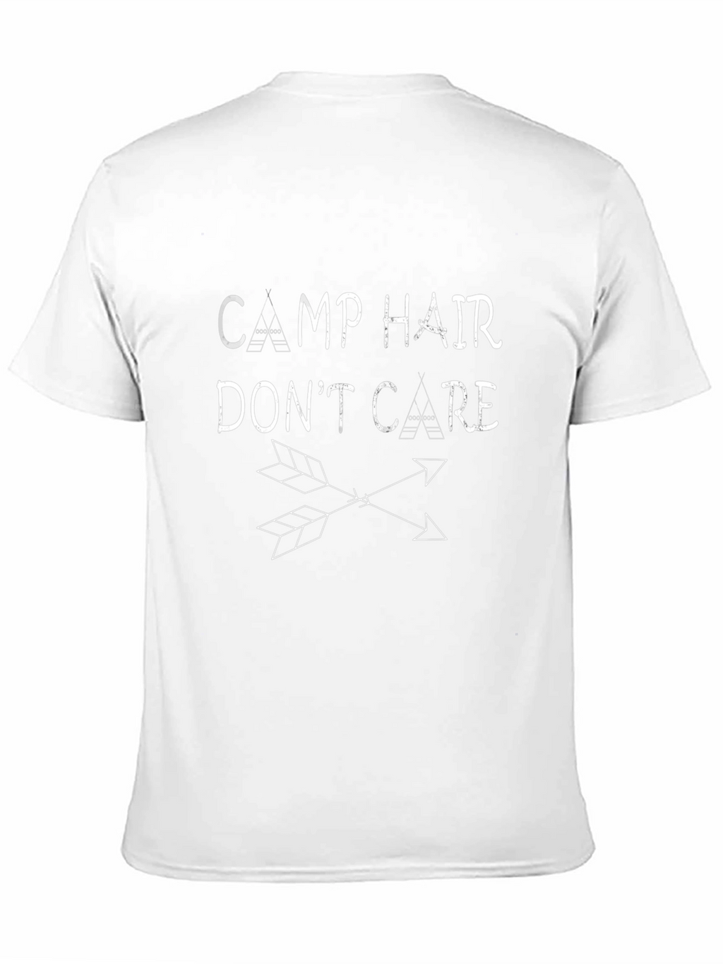 Camp Hair Dont Care Black T-Shirt