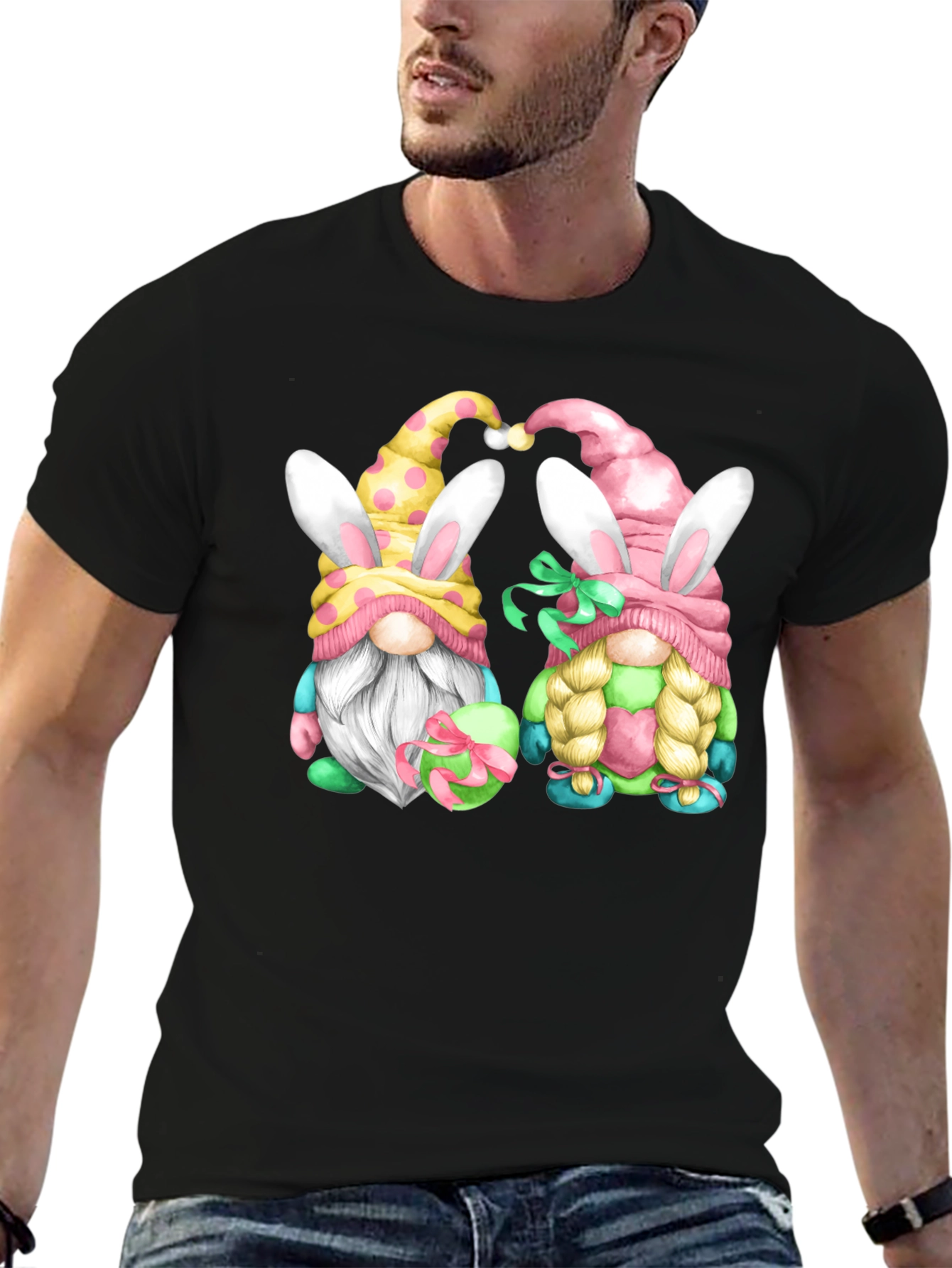 Easter Gnomes T-Shirt Cute Holiday Design