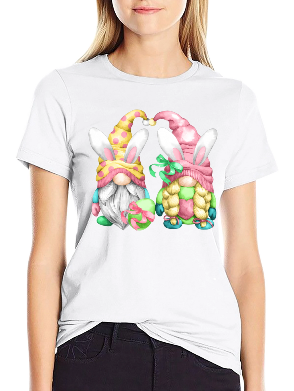 Easter Gnomes T-Shirt Cute Holiday Design