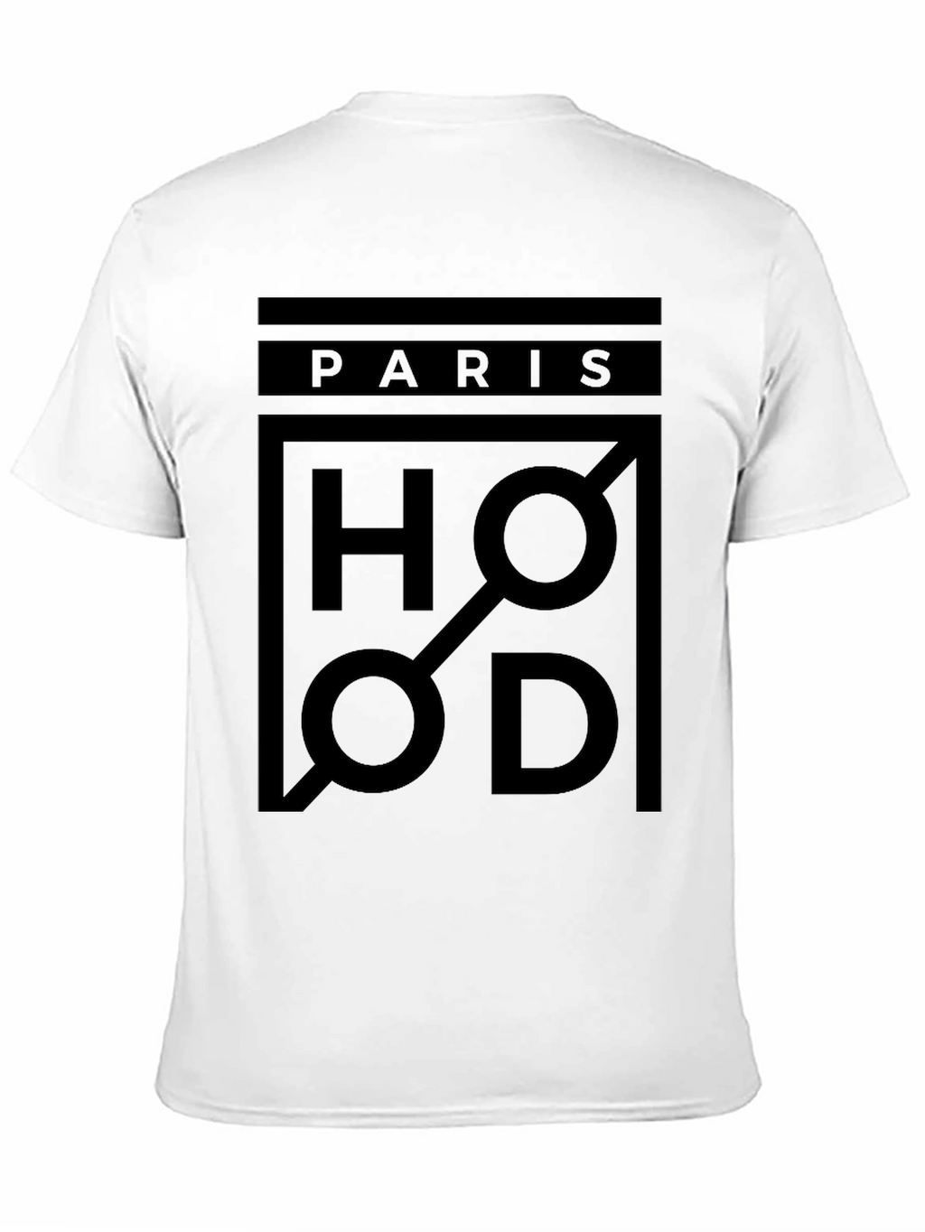 Paris Hood T-Shirt - Modern Graphic Tee