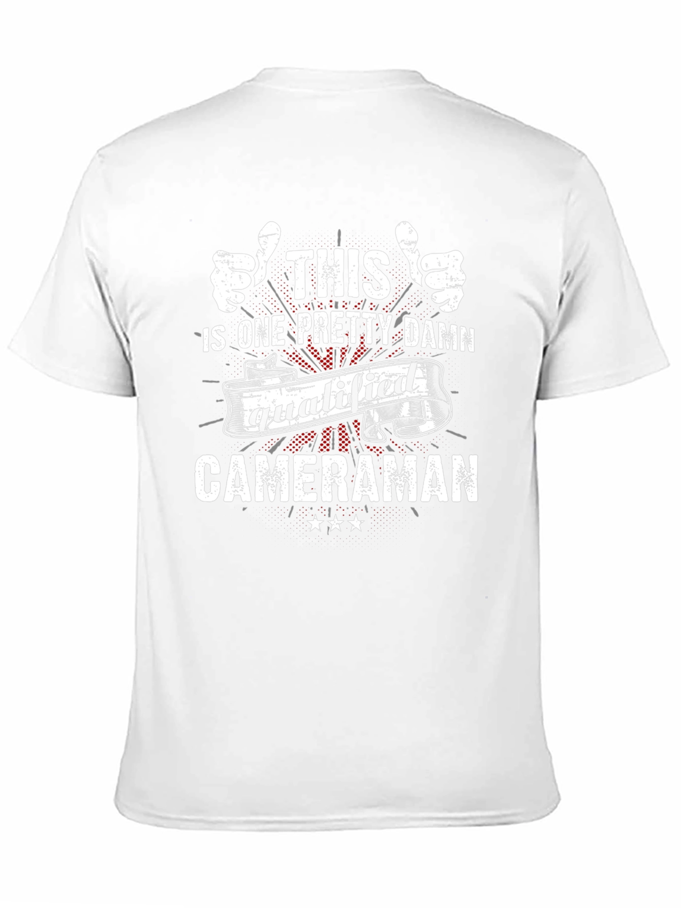 Qualified Cameraman Graphic T-Shirt
