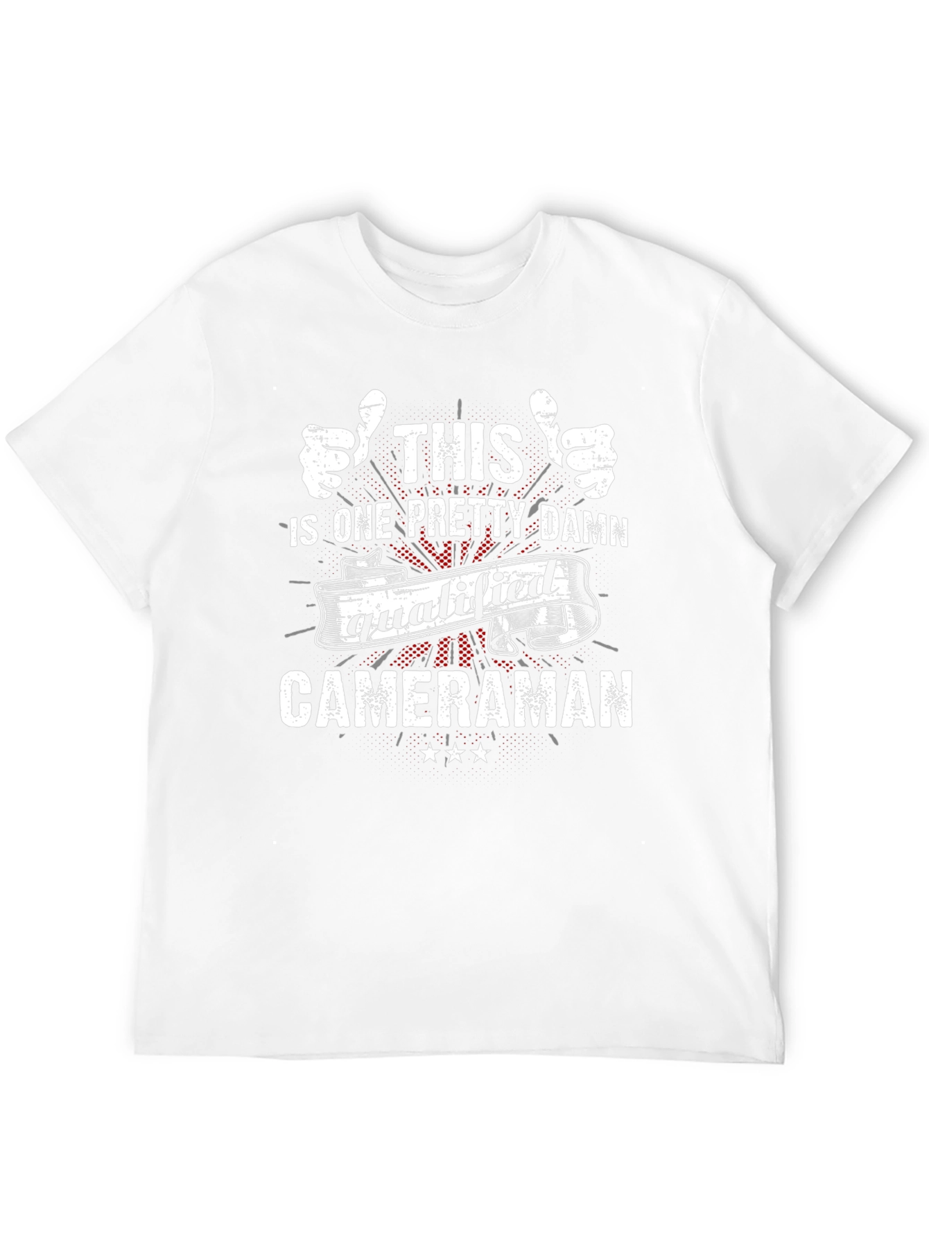 Qualified Cameraman Graphic T-Shirt