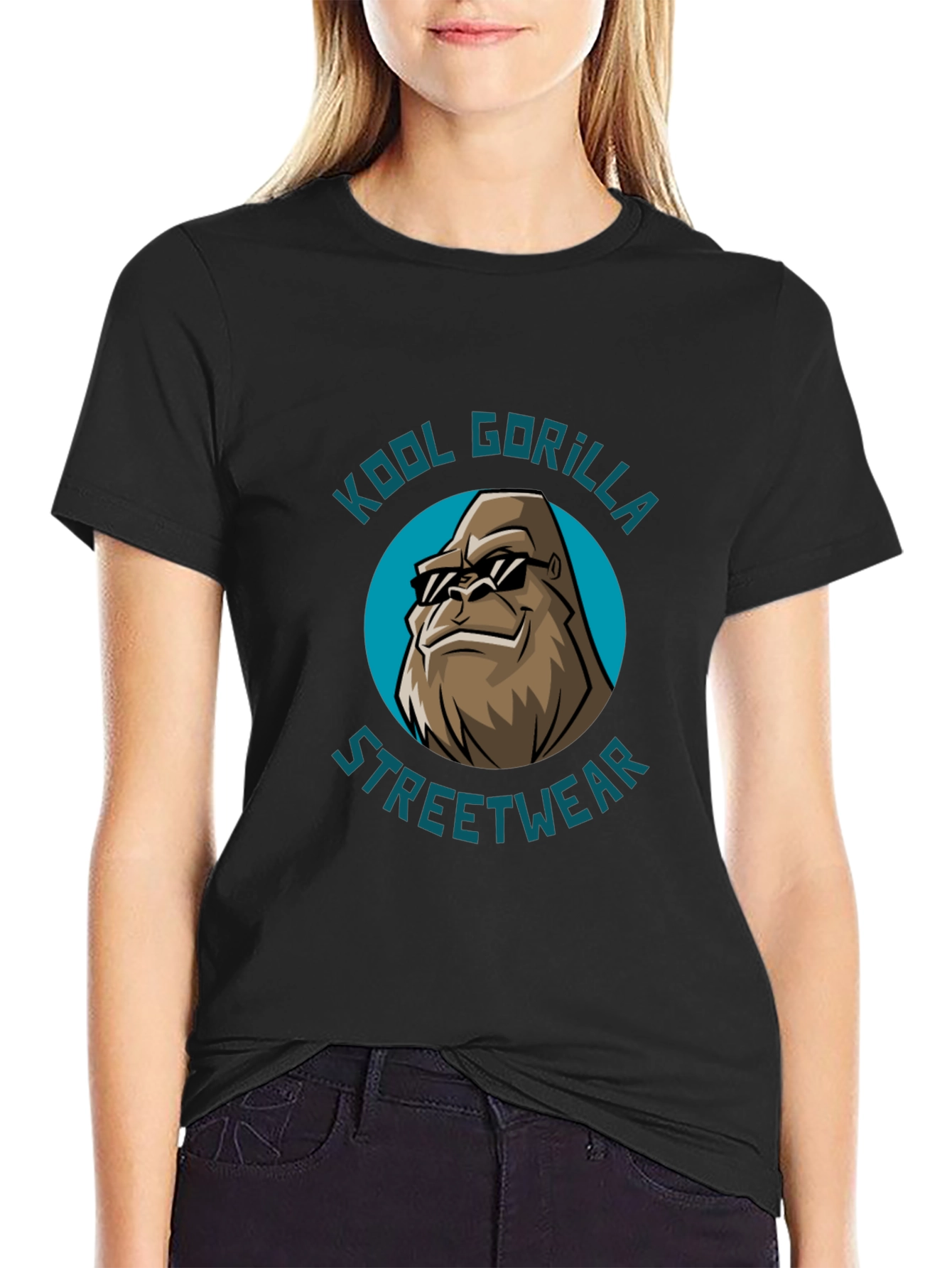 Cool Gorilla Streetwear Graphic T-Shirt