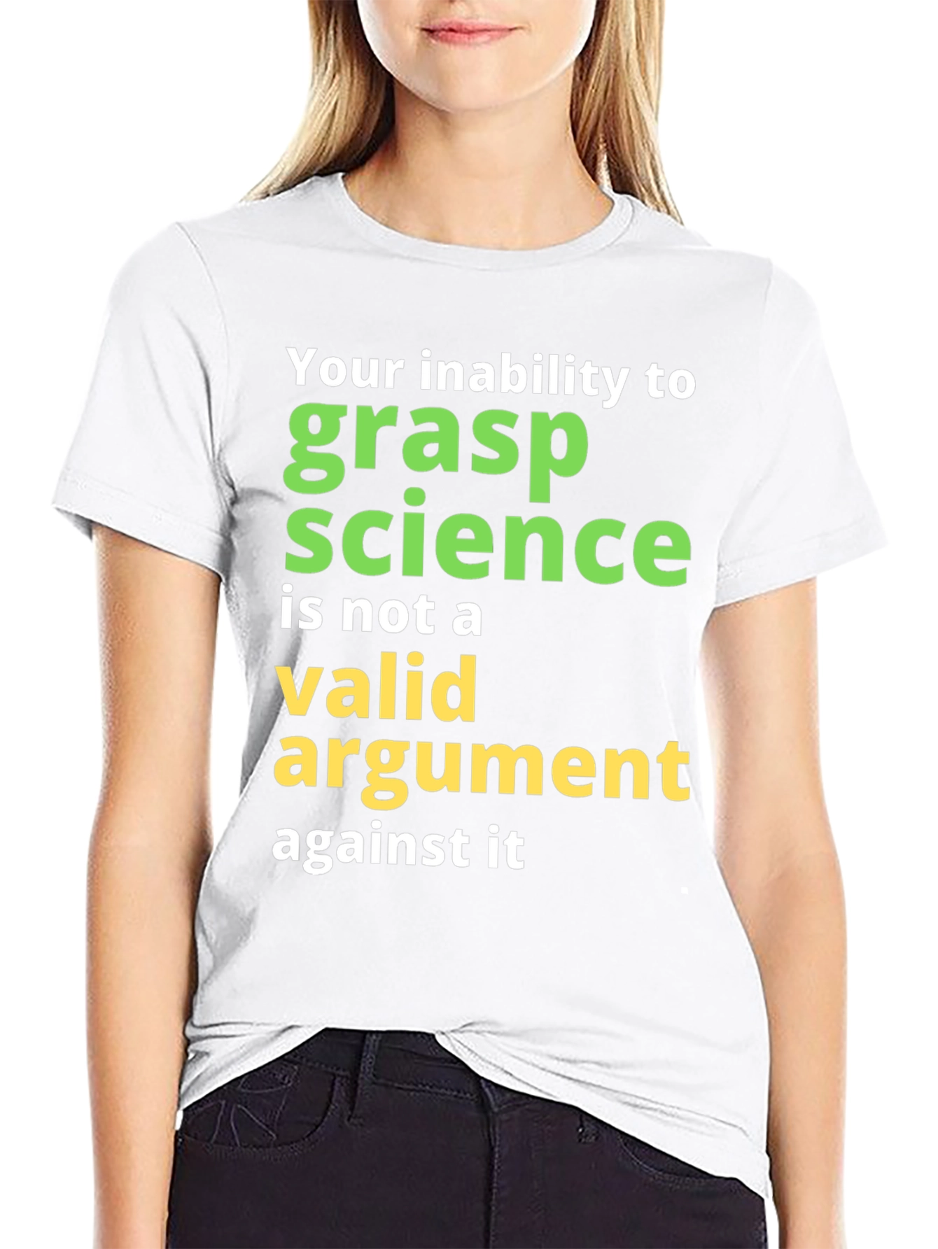 Science Humor T-Shirt: Grasp Science
