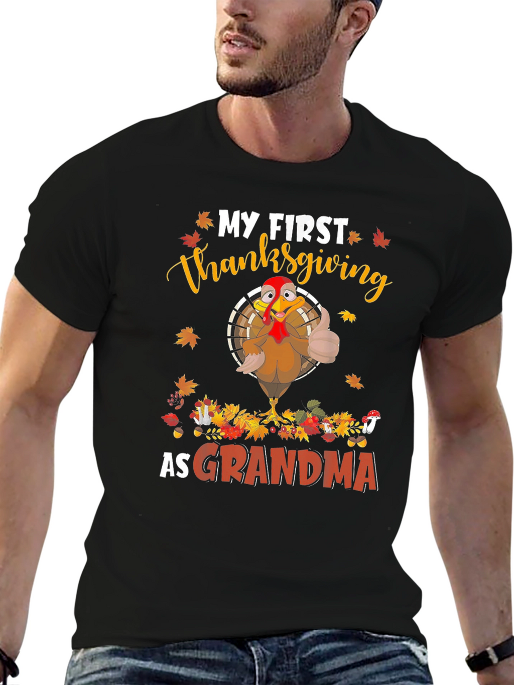 My First Thanksgiving as Grandma T-Shirt