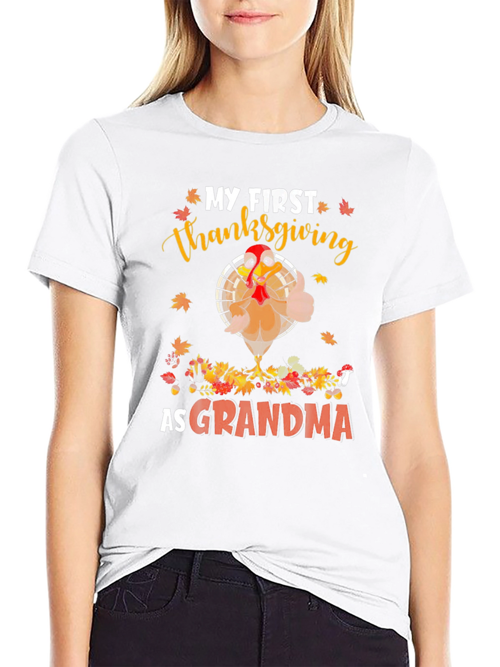 My First Thanksgiving as Grandma T-Shirt