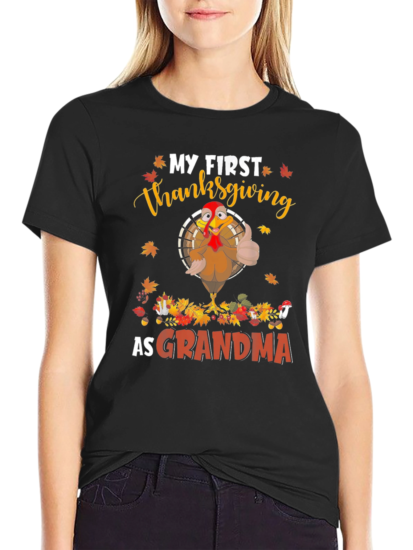 My First Thanksgiving as Grandma T-Shirt