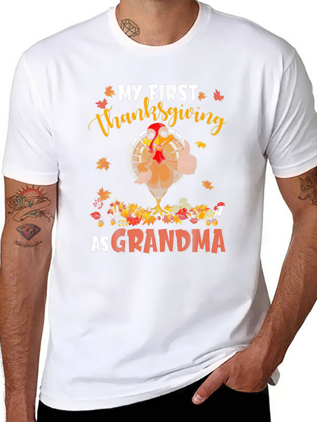 My First Thanksgiving as Grandma T-Shirt
