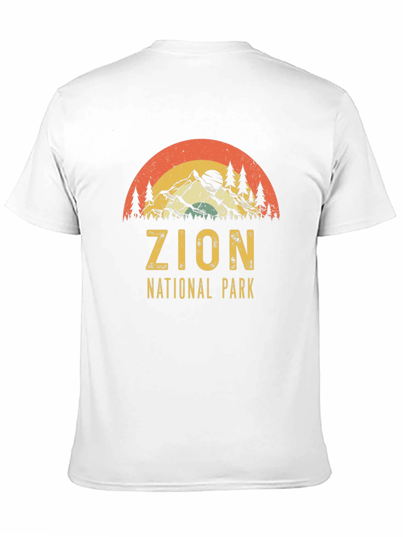 Zion National Park Retro Graphic Tee