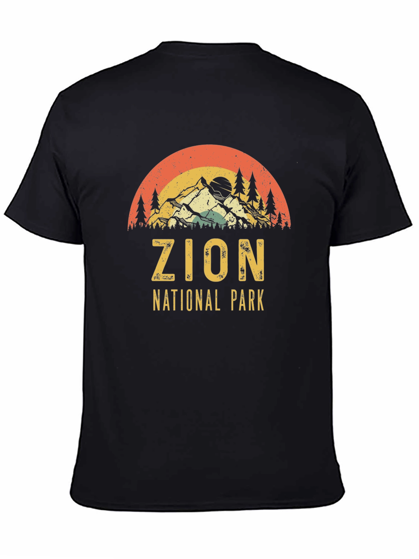 Zion National Park Retro Graphic Tee