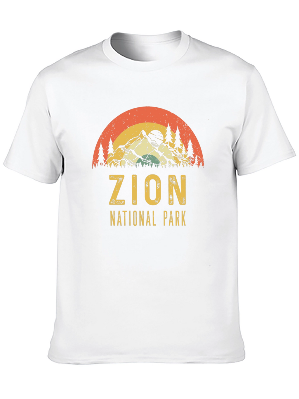 Zion National Park Retro Graphic Tee