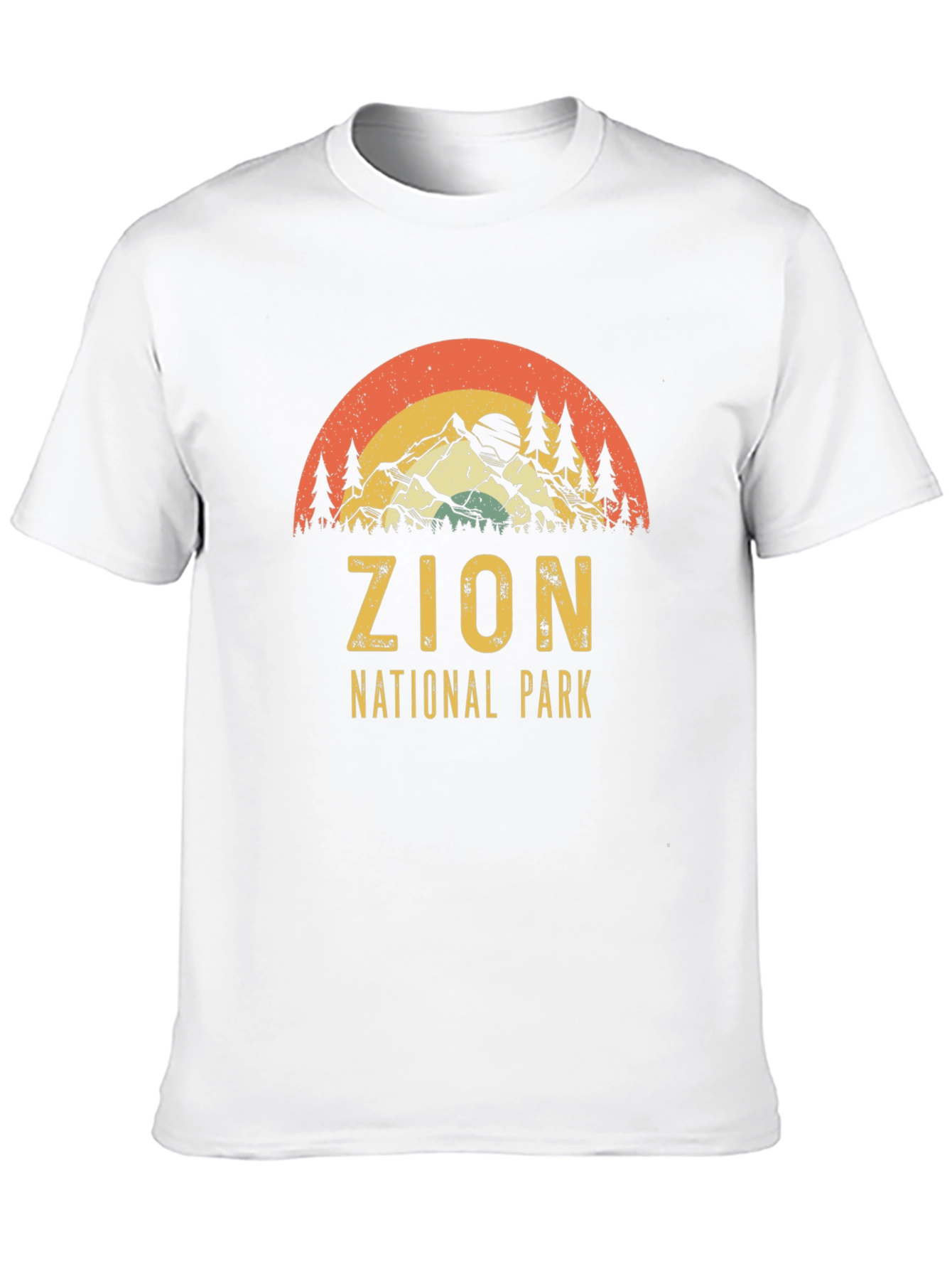 Zion National Park Retro Graphic Tee