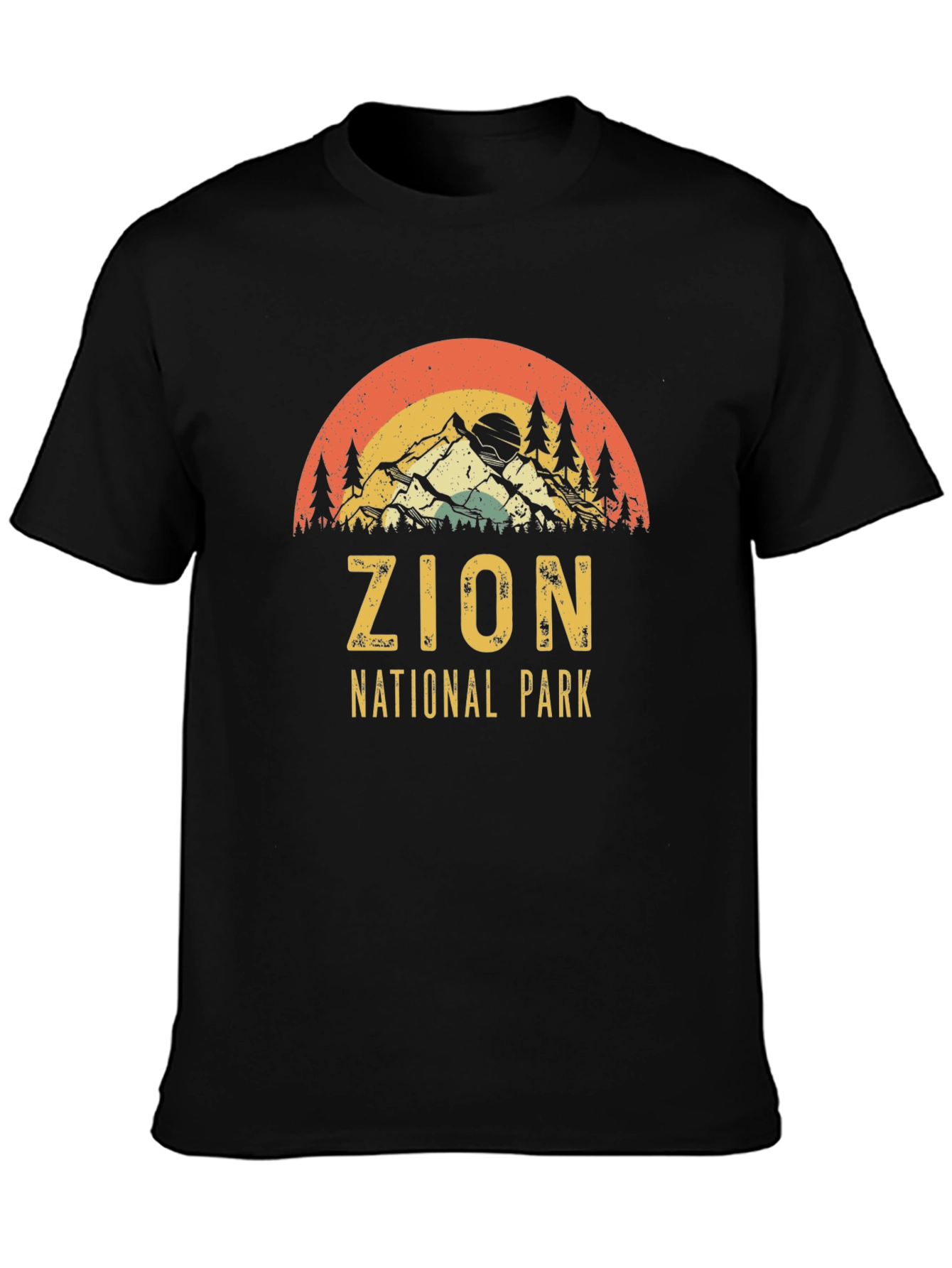 Zion National Park Retro Graphic Tee