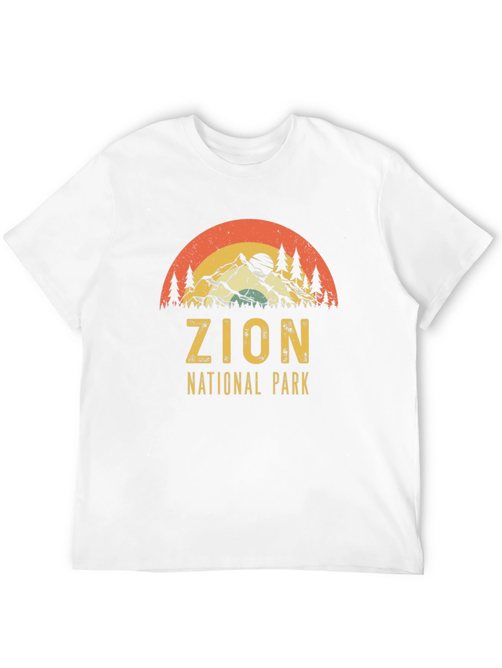 Zion National Park Retro Graphic Tee