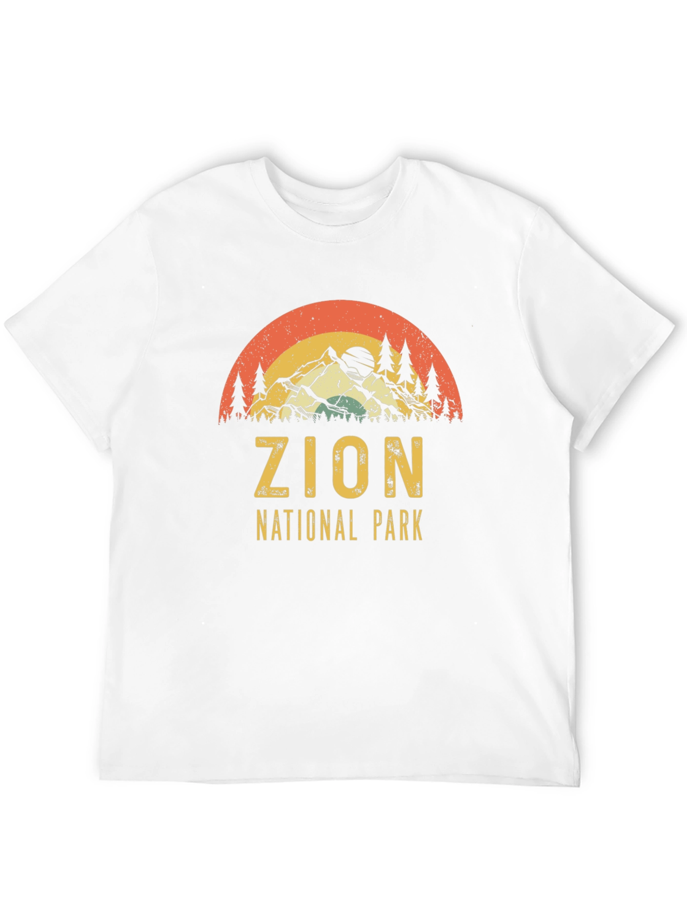 Zion National Park Retro Graphic Tee