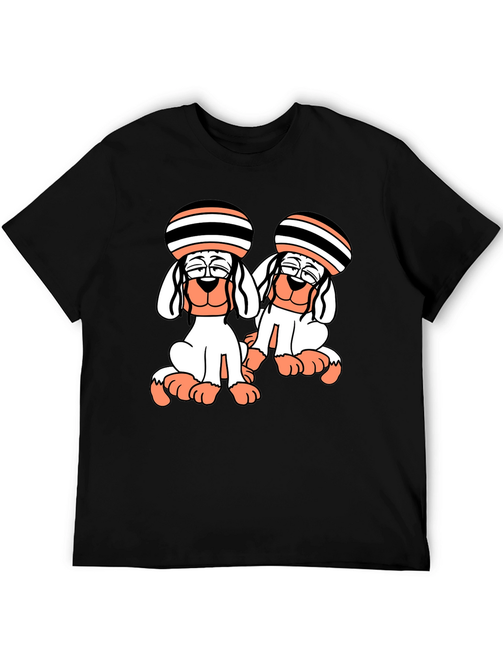 Dog Cartoon Graphic T-Shirt