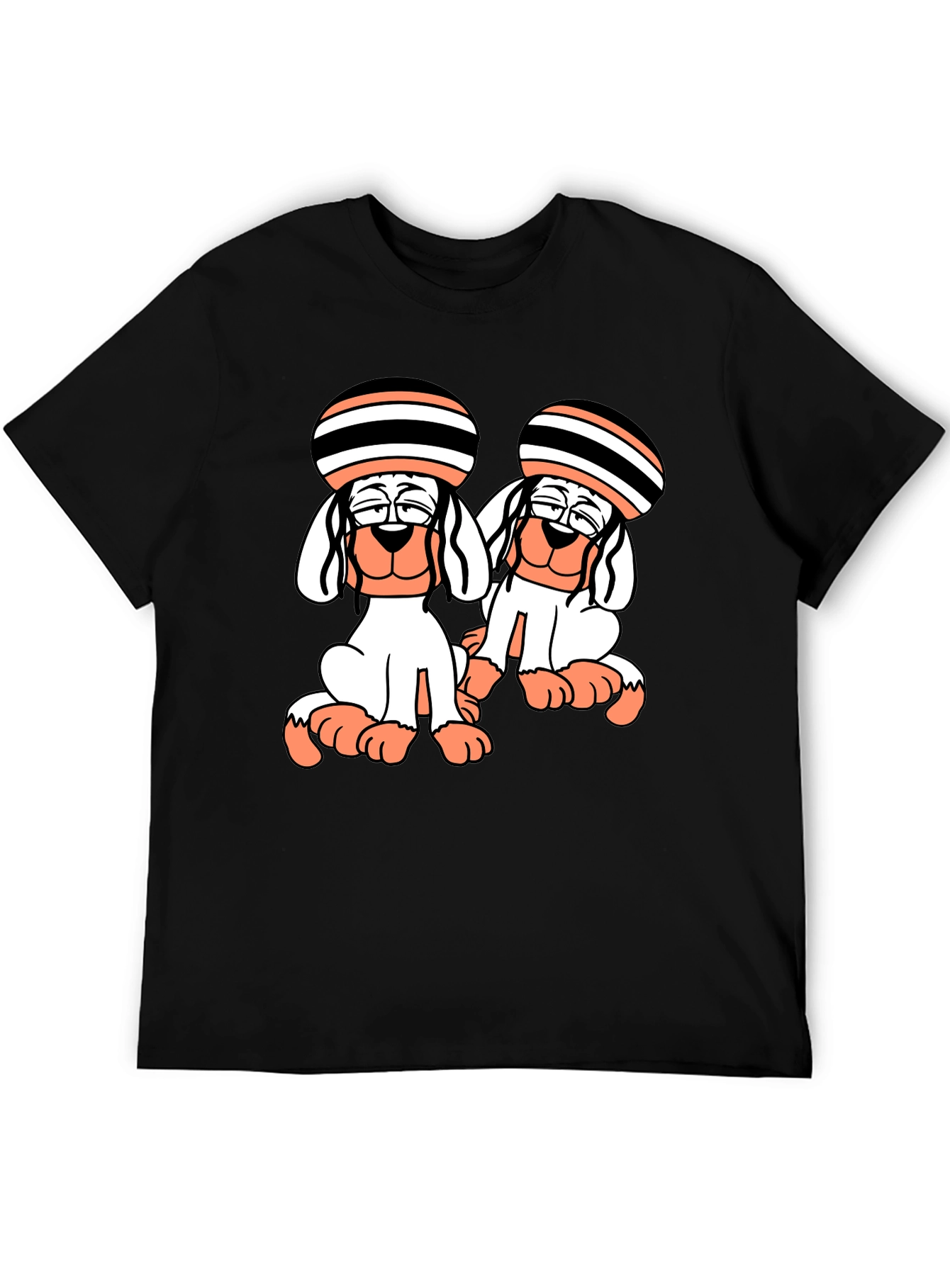 Dog Cartoon Graphic T-Shirt