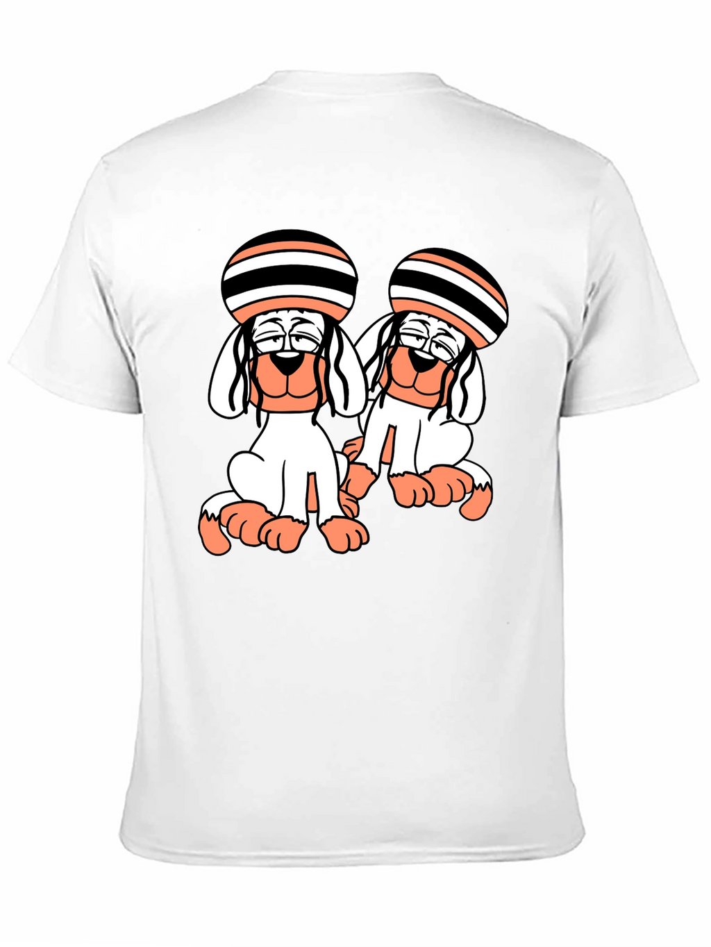 Dog Cartoon Graphic T-Shirt