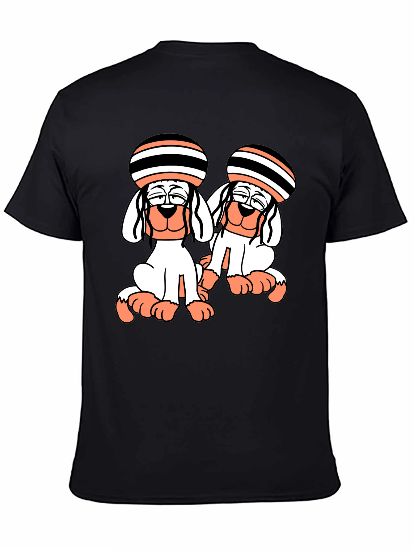 Dog Cartoon Graphic T-Shirt