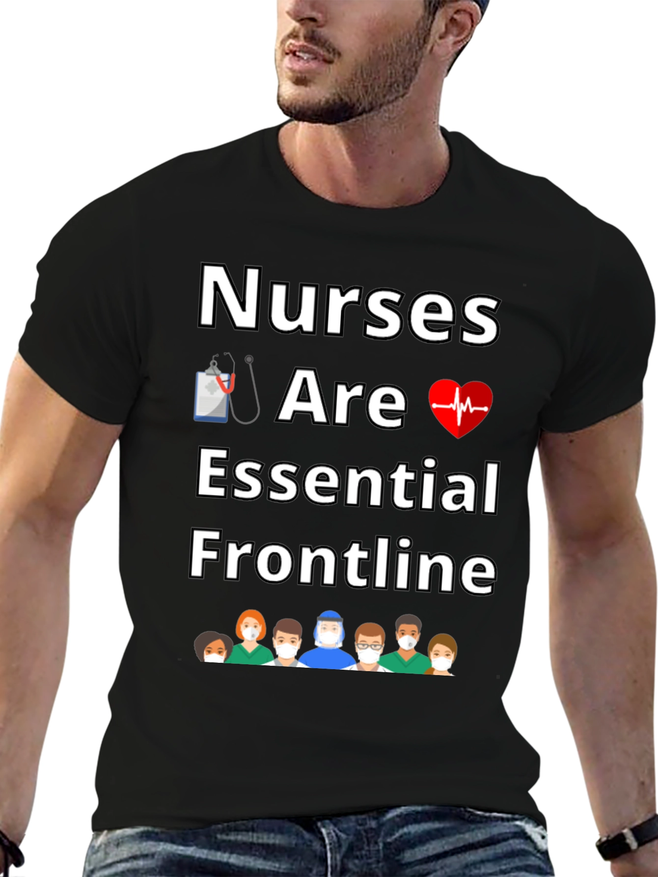 Nurses Are Essential Frontline T-Shirt