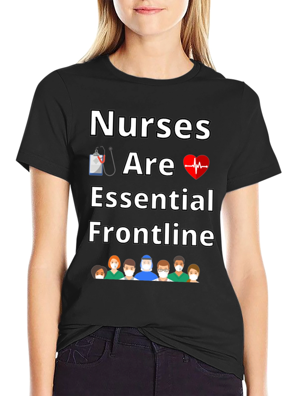 Nurses Are Essential Frontline T-Shirt