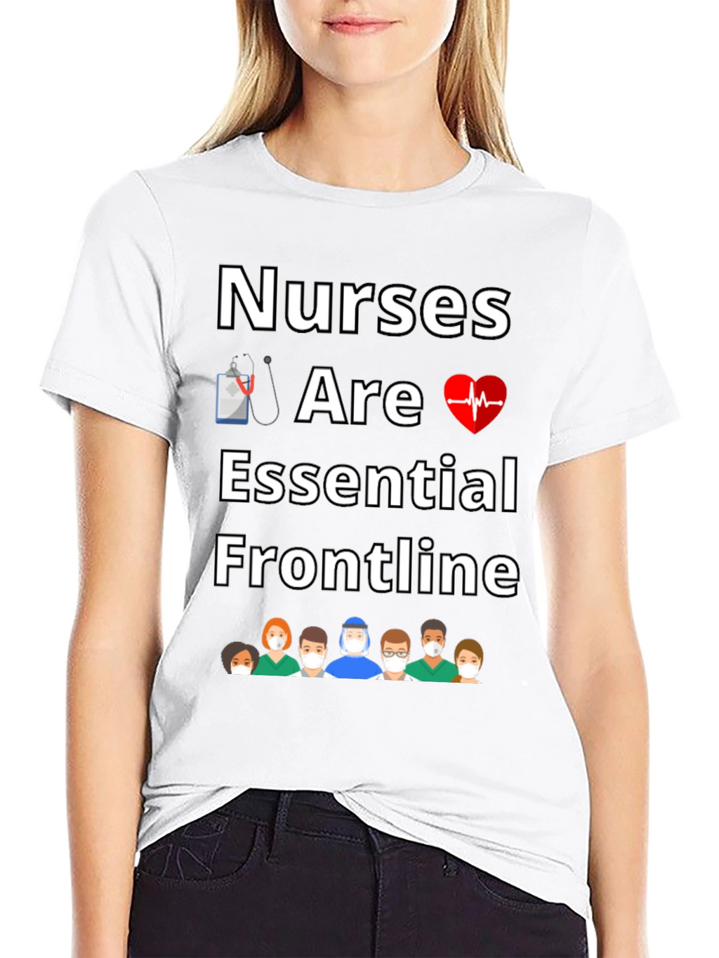 Nurses Are Essential Frontline T-Shirt