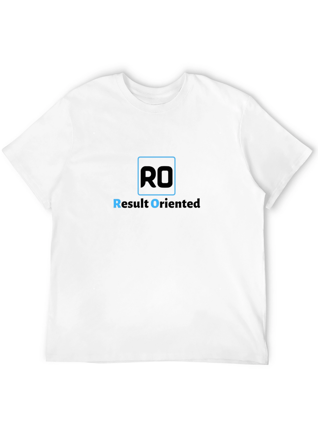 Result Oriented Black T-Shirt