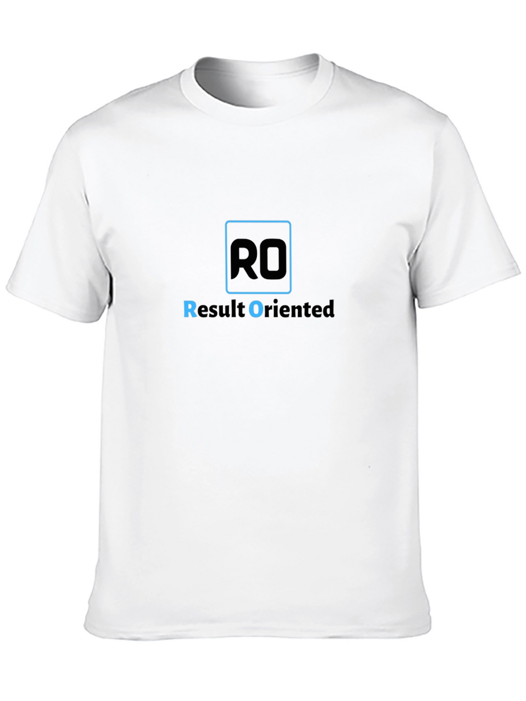 Result Oriented Black T-Shirt