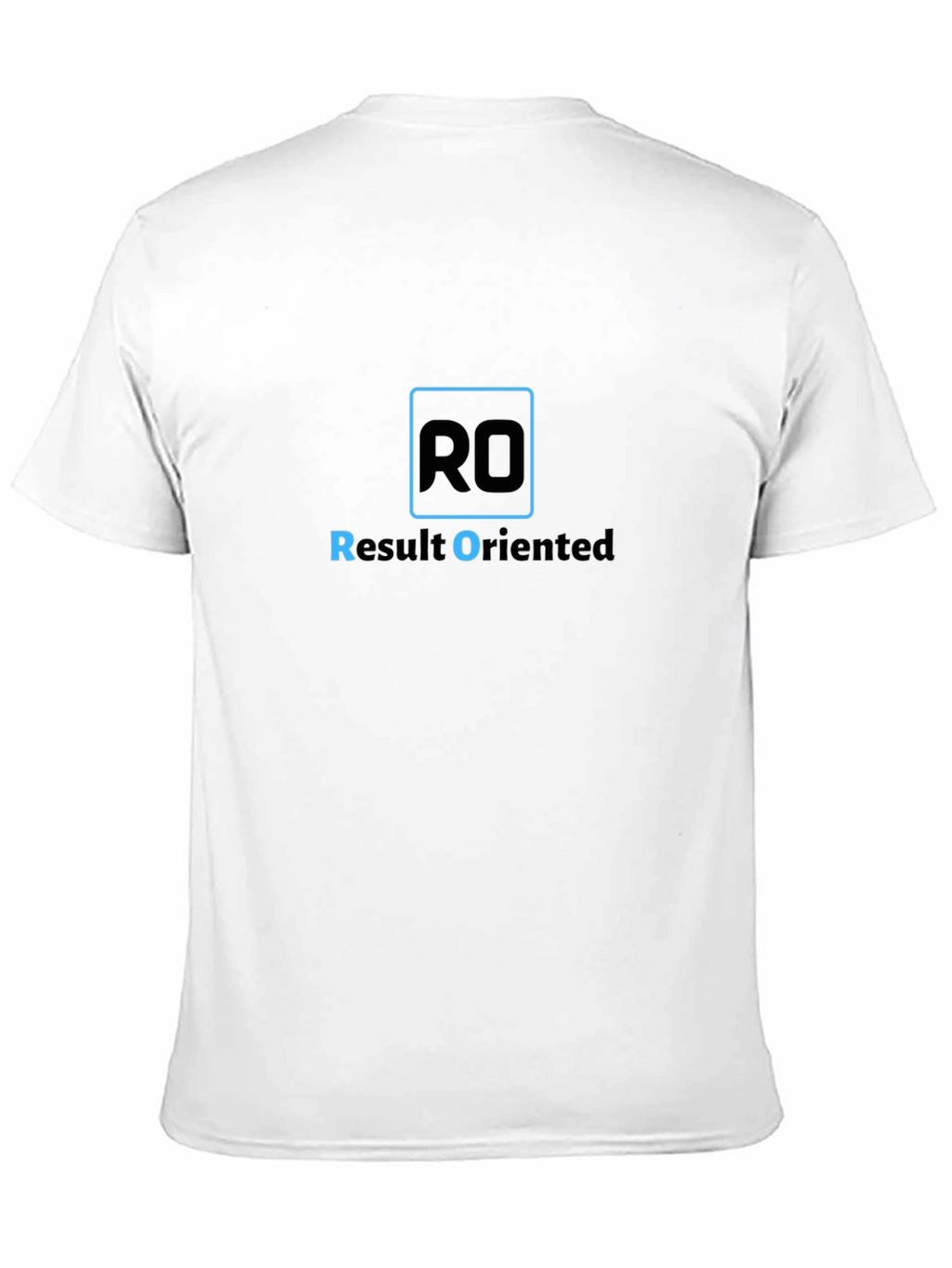 Result Oriented Black T-Shirt