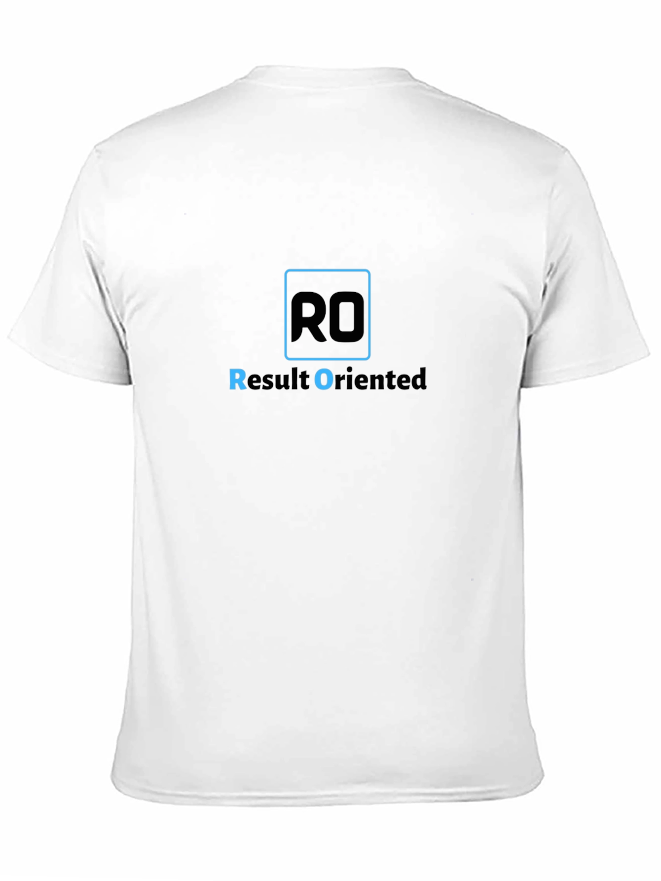 Result Oriented Black T-Shirt