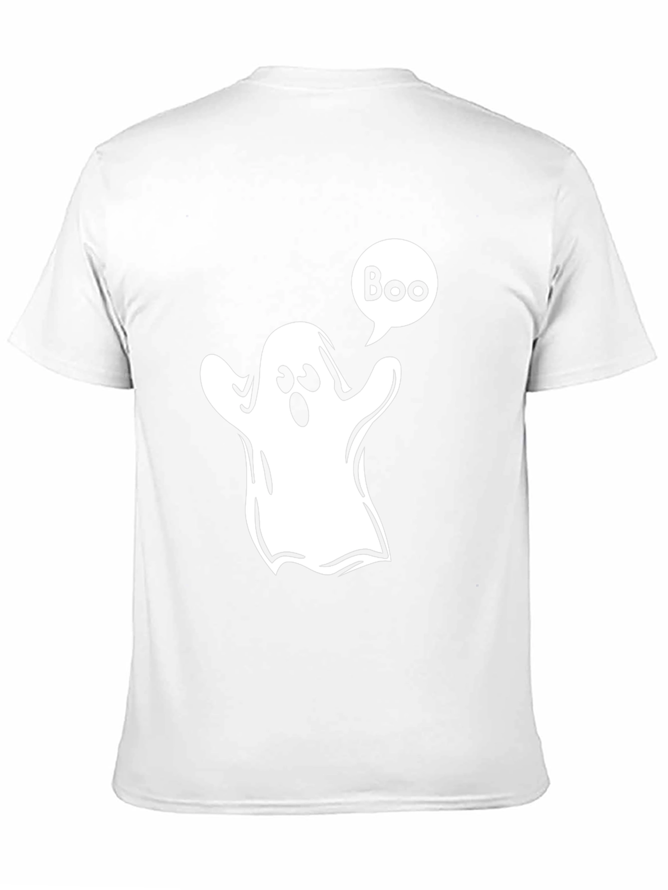 Boo Ghost Graphic Tee - Halloween T-Shirt