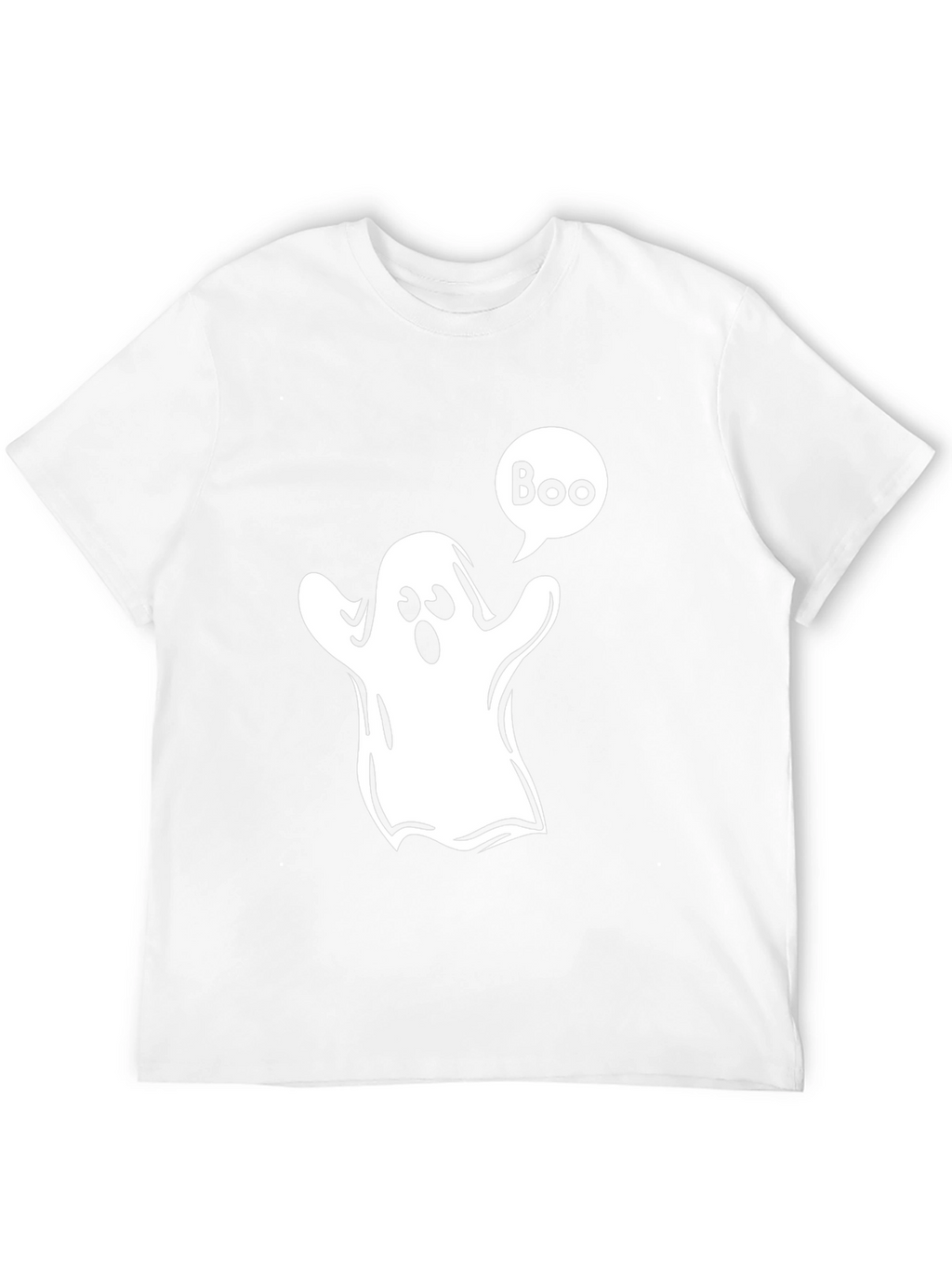 Boo Ghost Graphic Tee - Halloween T-Shirt