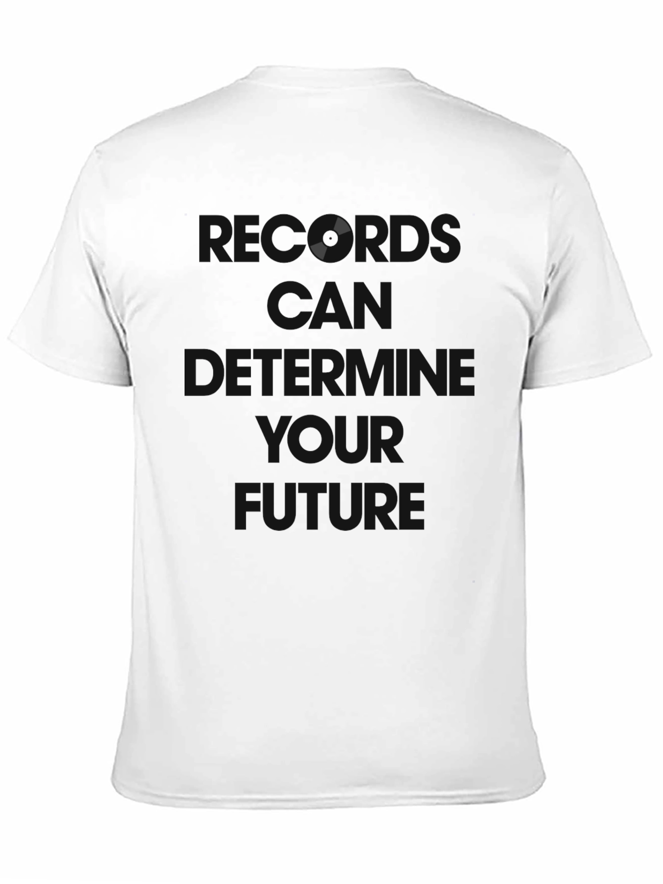 Modern Black Graphic Tee - Own Your Future
